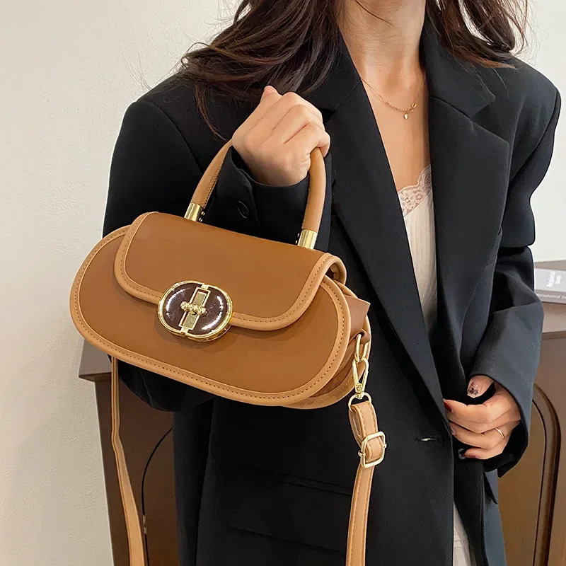 2026 Trendy Square Bag Stylish Womens Casual Shoulder Crossbody Purse 260208
