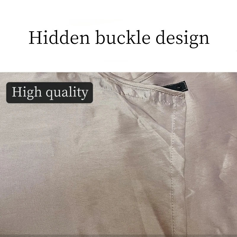 Lengthening Hairdressing Gown Hair Salon Hair Cutting Cloth Not Stick Hair Clothing Barber Smock Hairdresser Robe Haircut Cape 260203