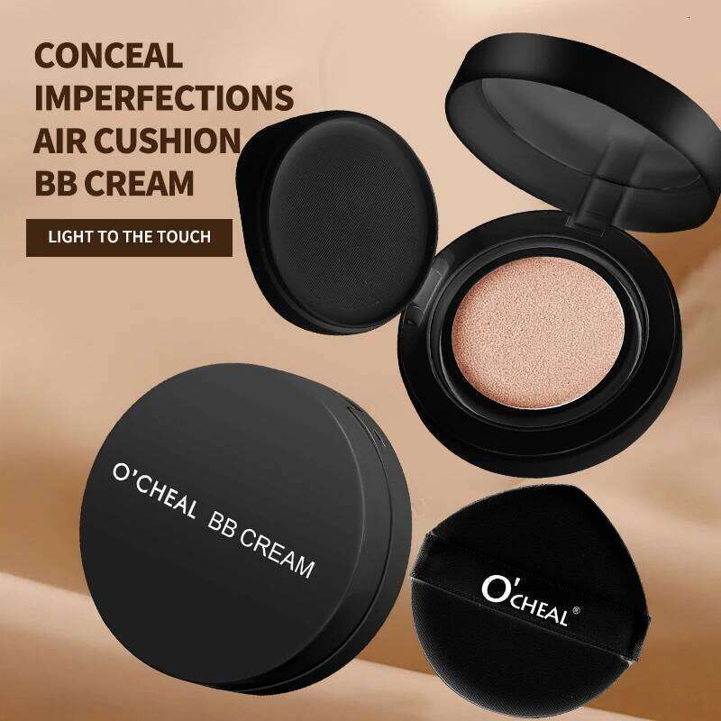 OCHEAL BB Air Full Coverage Waterproof Long-lasting Concealer Cushion Compact Face Makeup Foundation CC Cream 26L0209