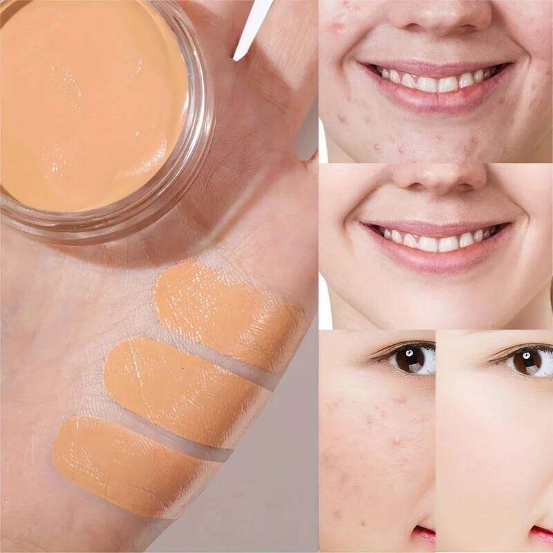 Full coverage foundation - matte finish, creamy texture, strong coverage, moisturizing, oil control, pore minimizing, non-greasy 26L0209