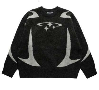 Elegant Commuter Style Pullover Women's Autumn Winter New Loose Versatile Round Neck Knitted Sweater Outerwear