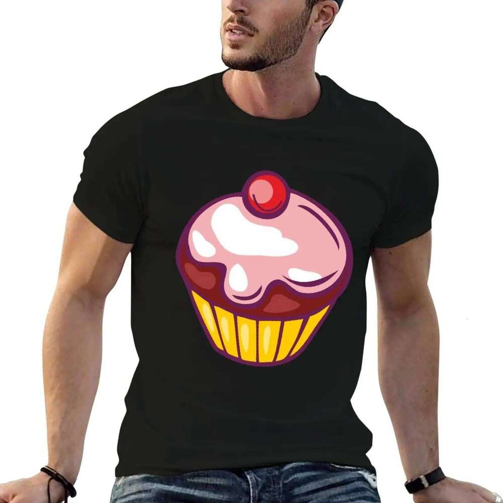 high 100 graphic shirt vintage quality percent t T-Shirt for man cotton shirts Cupcake X260209