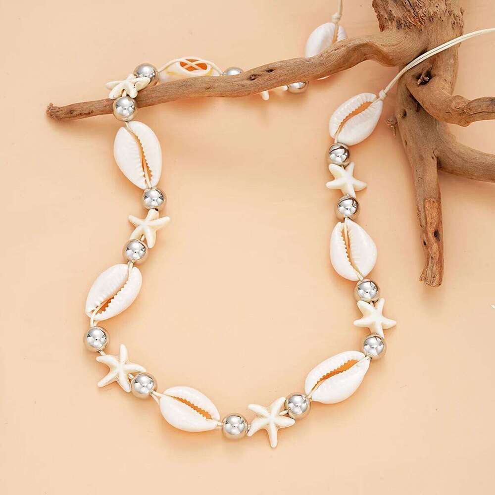 Bohemia Fashion Starfish Shell Belly Chains for Women Summer Beach Rice Beads Beaded Body Chain Bikini Jewelry Gfits 2024 New X260209