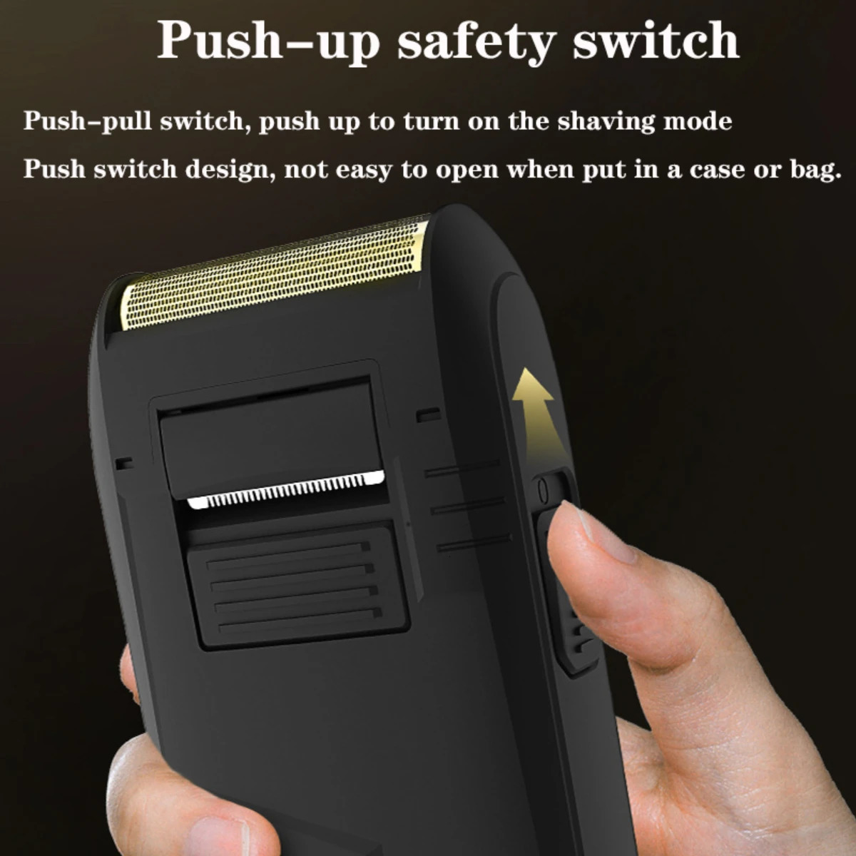 VGR Razor Rechargeable Razor Professional Beard Trimmer Electric Trimmer Reciprocating Shaver Finishing Shaver for Man V-375 260126