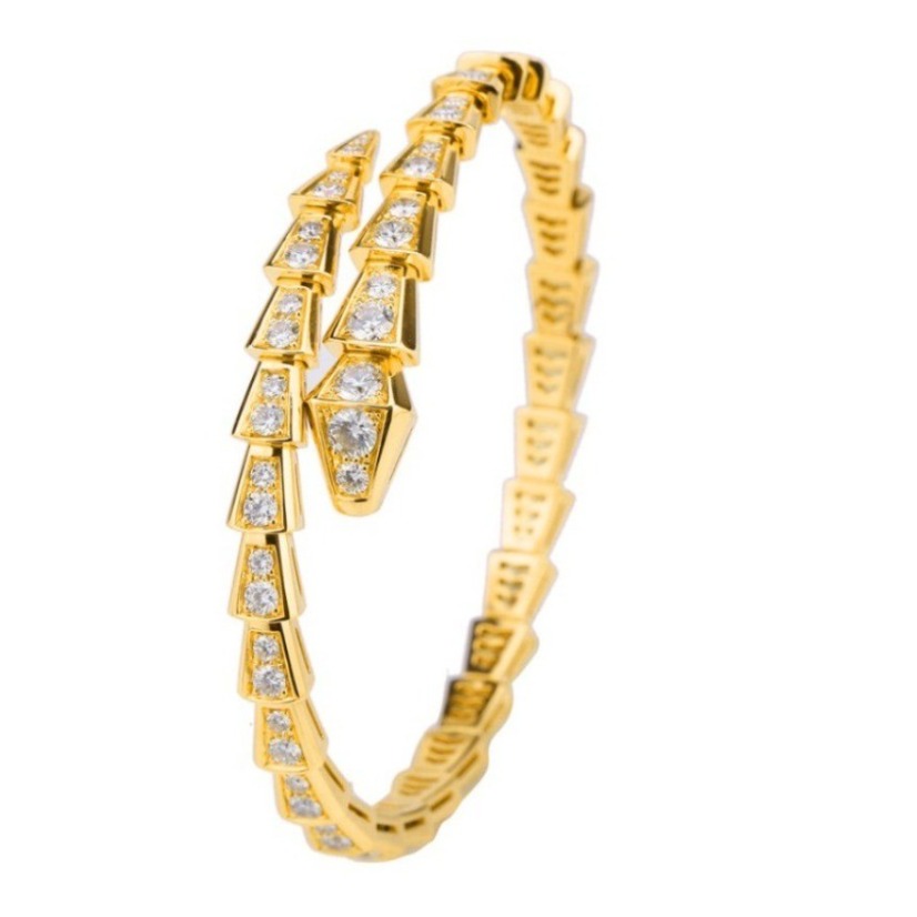 Fashion Couple Bracelet Diamond Trendy Stainless Steel Jewelry Women and Men Bangle Bracelet 1718