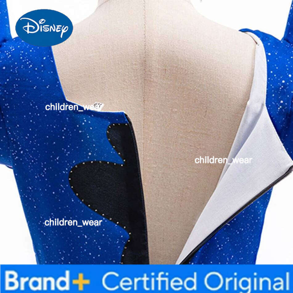 Disney Stitch Cosplay Princess Dress Girls Carnival Halloween Birthday Masquerade Party Clothes Children Performance Frocks H260209 - view 6