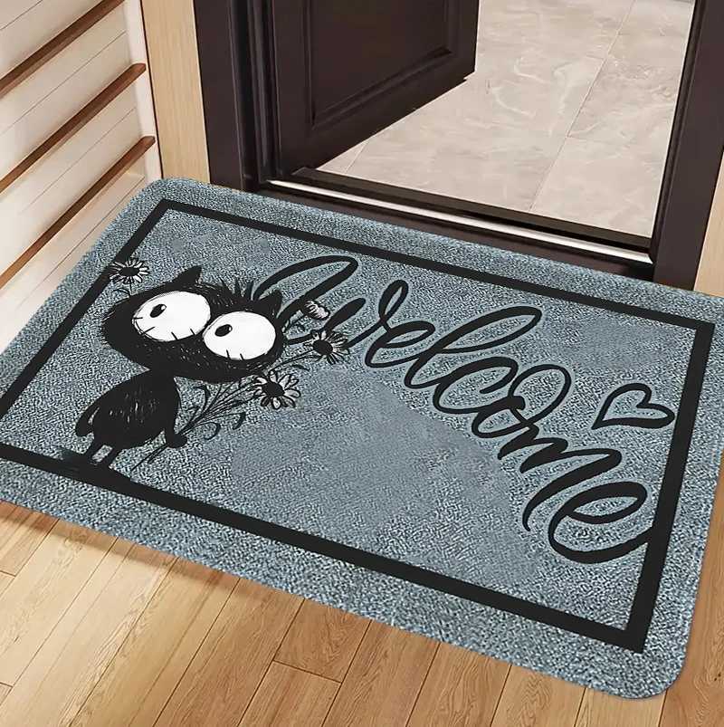 Welcome Door Mat Welcome Door Mat Indoor Outdoor Entrances Living Room Laundry Room Bedroom Kitchen Courtyard Decoration Carpet S260207
