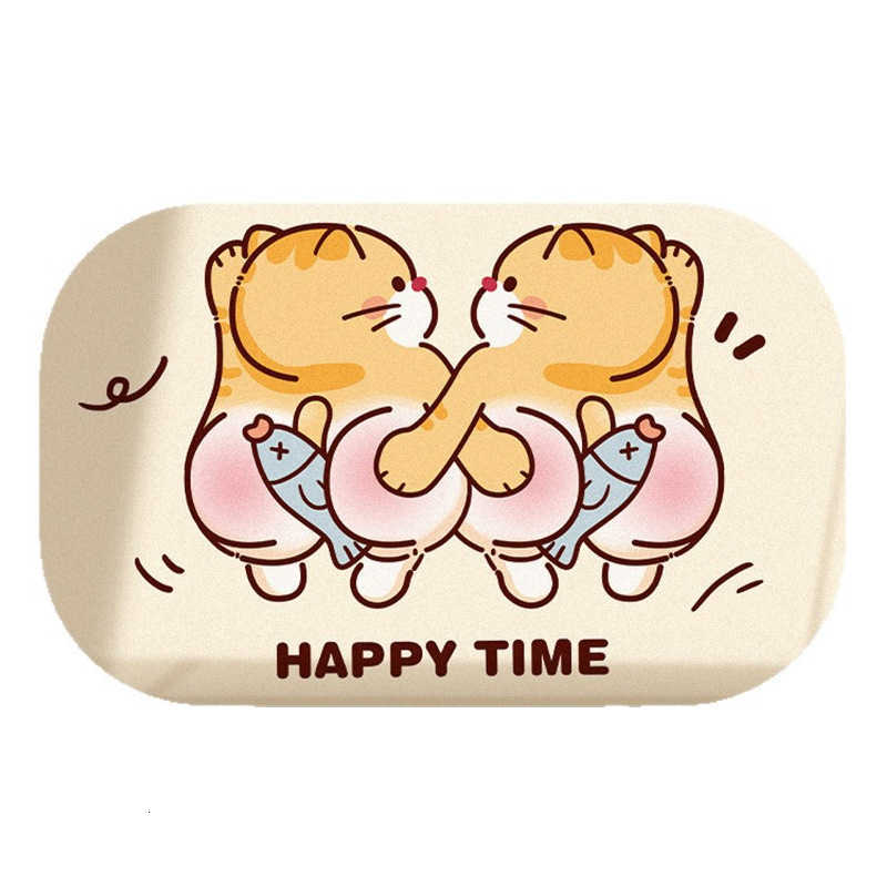 Cartoon Squishy Crystal Velvet Absorbent Floor Mat for Bathroom and Toilet Non-Slip Quick-Dry Doormat Easy to Clean Entryway Mat S260207