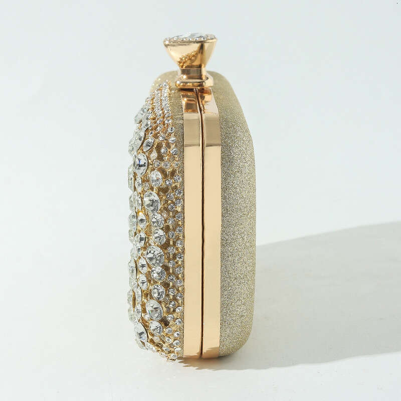 New European And American Women S Evening Bag Handbag With Rhinestones Party Clutch Dress Bag Single Shoulder Crossbody