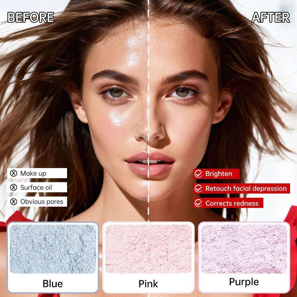 CATKIN Makeup Loose Setting Powder, Oil Control Poreless Face Powder Suitable for All Skin Tones maintain matte and natural 26L0209