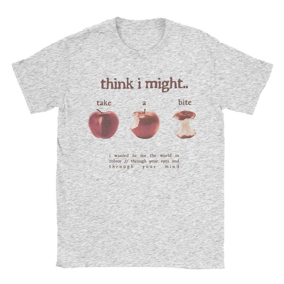 Take A Bite T Shirt Clothing Fashion Short Sleeve Round Collar Tees Trendy T-Shirt Casual Women Clothes X260209