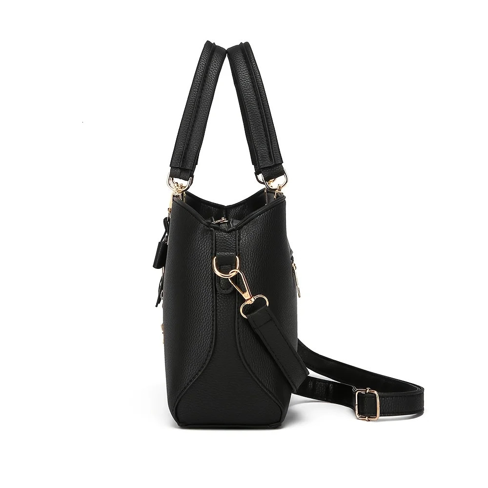 Elegant Shoulder Bag with Bowknot Decoration Multiple Compartments Fashion Handbag Suitable for Work Party and Daily Use 260130