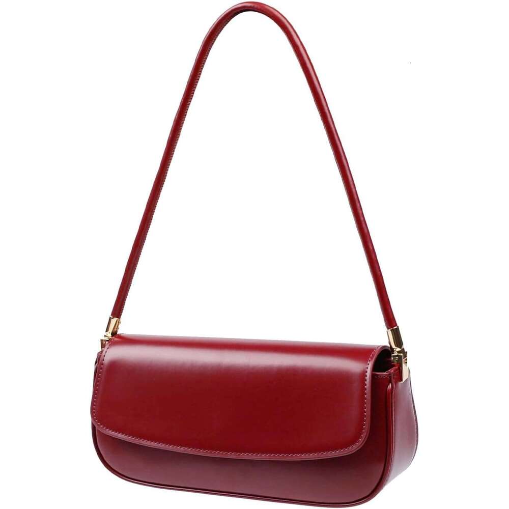 Leather Shoulder Bags For Women Mini Cute Everyday Purses Trendy Women S Hobo Handbags With Magnetic Closure