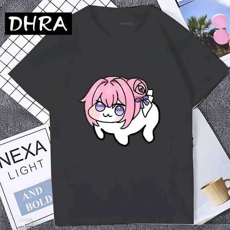Summer Funny Doro Meme Cosplay T-shirt Anime Cartoon Game Graphic Unique Fashion Short Sleeve O-neck Tshirt Harajuku Otaku Tees X260209