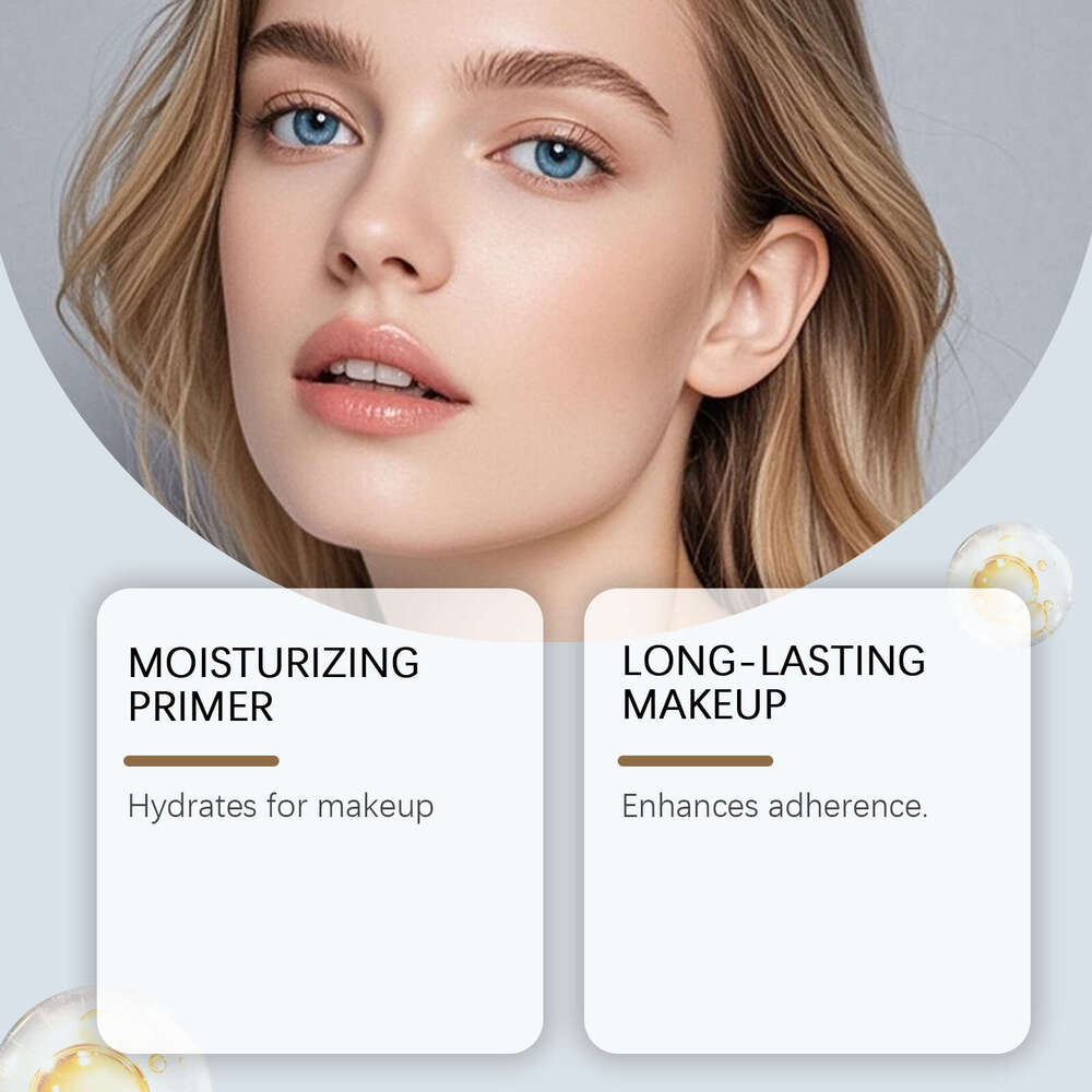 HOYGI Moisturizing Primer Gel Smooth Makeup Base Suitable for Various Types Hydrating and Tender Skin