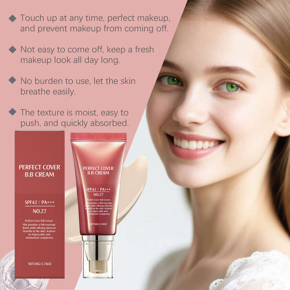 AMZ Brightening Skin Softening Lightweight Moisturizing Concealer Nourishing Matte Clear Makeup Natural Fit BB Cream