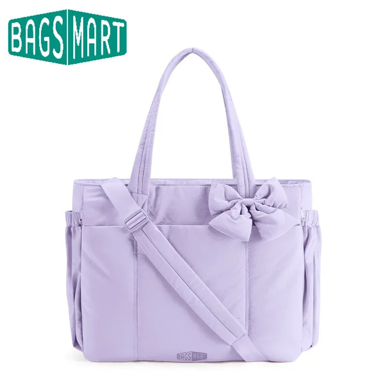 BAGSMART Large Capacity Tote Bag for Women Versatile Commuting Handbag Messenger Multiple Pockets Shoulder Sport Bag260128