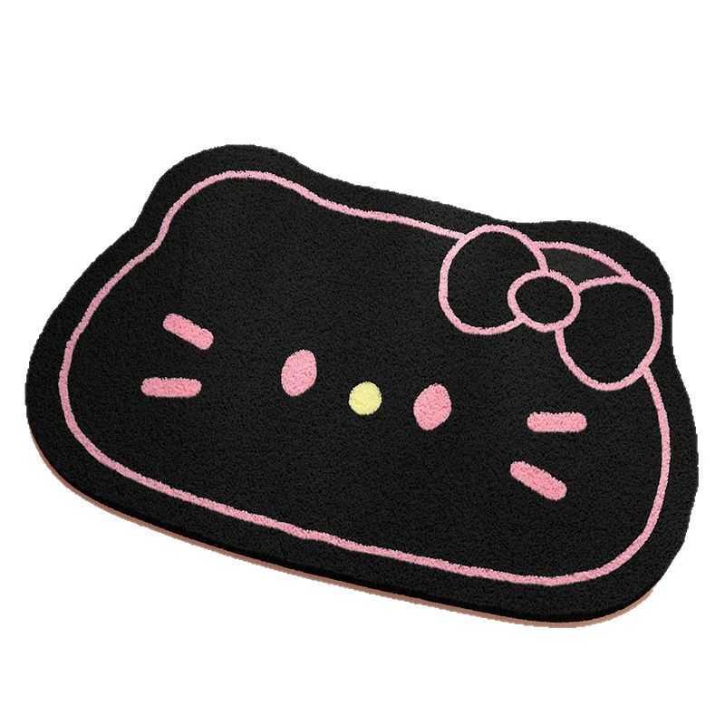 New popular cartoon anime silk loop entrance doormat hand washable customizable non-slip dirt-resistant dirt-absorbing and can be labeled S260207