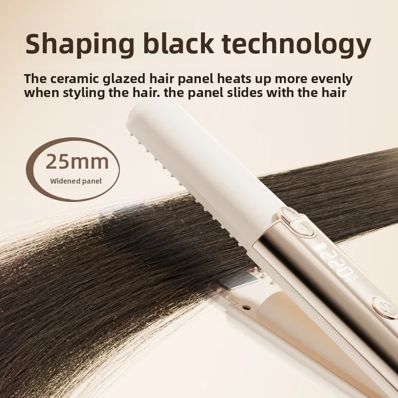 Portable Mini Wireless Hair Straightener And Curler Charger USB Dormitory Tool Hairdressing Salon Accessories 260126