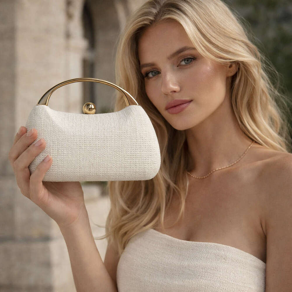 European And American New Woven Style Bag Single Shoulder Crossbody Fashionable Personality Socialite Evening Manufacturer Wholesale