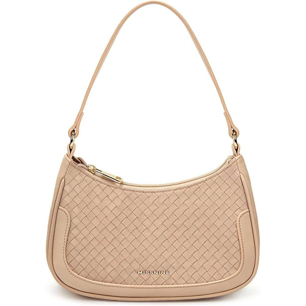 Shoulder Bag Purses For Women Small Handbags Mini Clutch Purse With Adjustable Strap Trendy Hobo Underarm Crescent