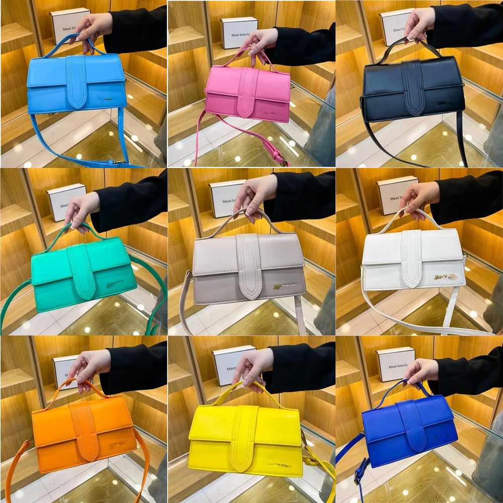 2026 Shoulder Bags Designers Evening Bag Woman High Quality Jaquemeu Genuine Leather Women Mini Handbag Fashion Ladies Crossbody Bags Femmes qw