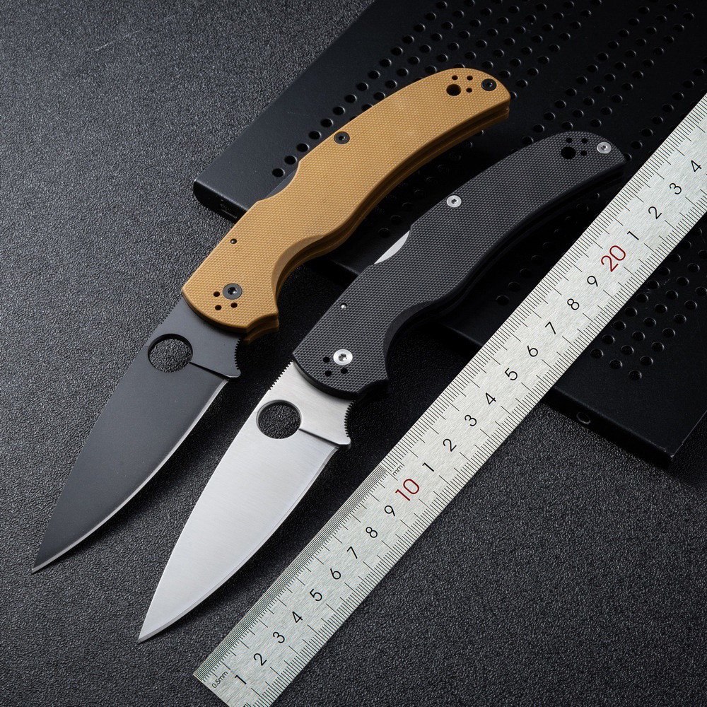2Models knife C244CPM Folding Blade Knife 3 7 S30V Blade G10 Handles