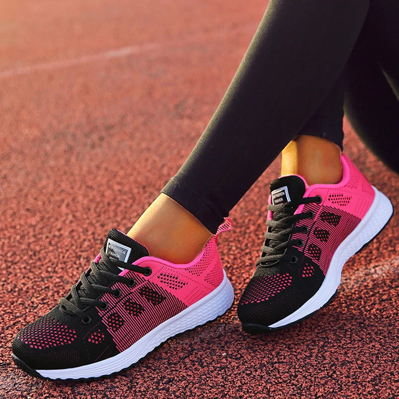 Sneaker Shoes Fashion Lace Up Womens Sneakers Offers 2025 Sports High Quality Footwear Ladies 260208