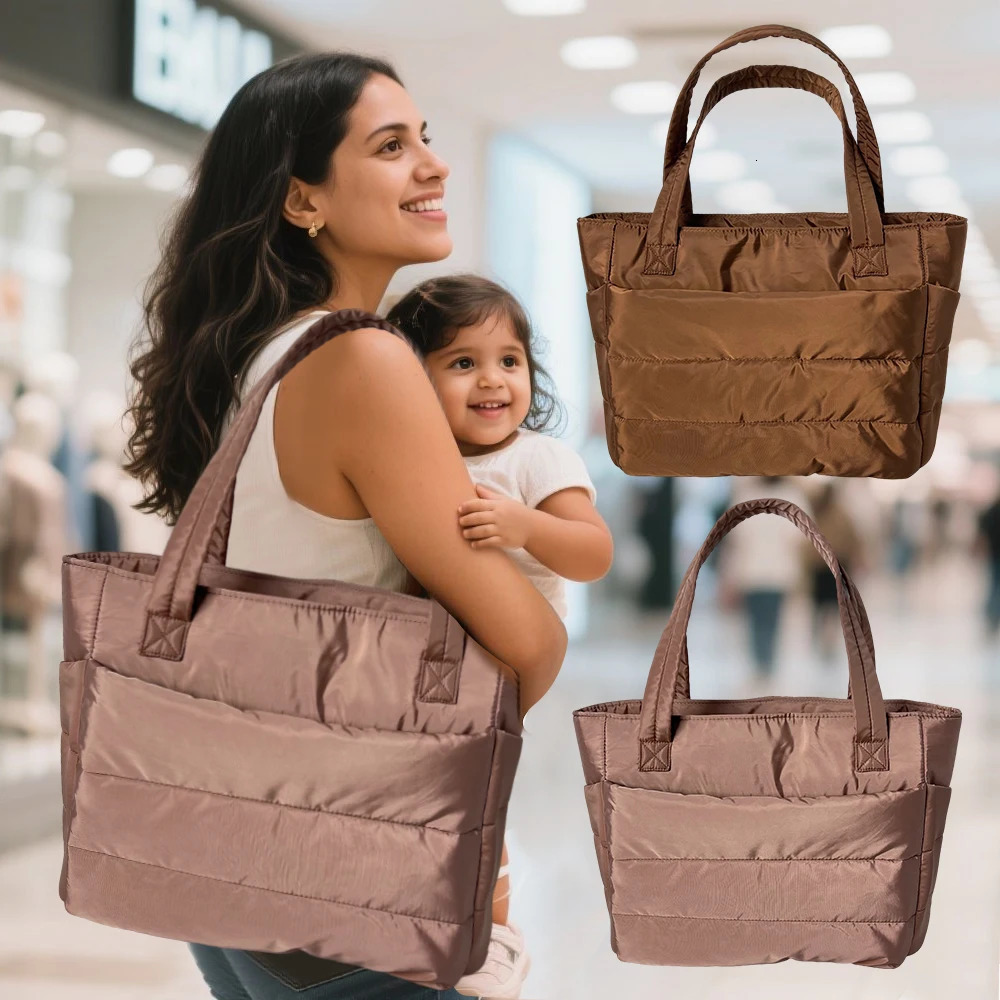 Women Tote Bag Waterproof Large Capacity Mommy Bag with Multi-compartments for Travel Work Laptop Bag260128