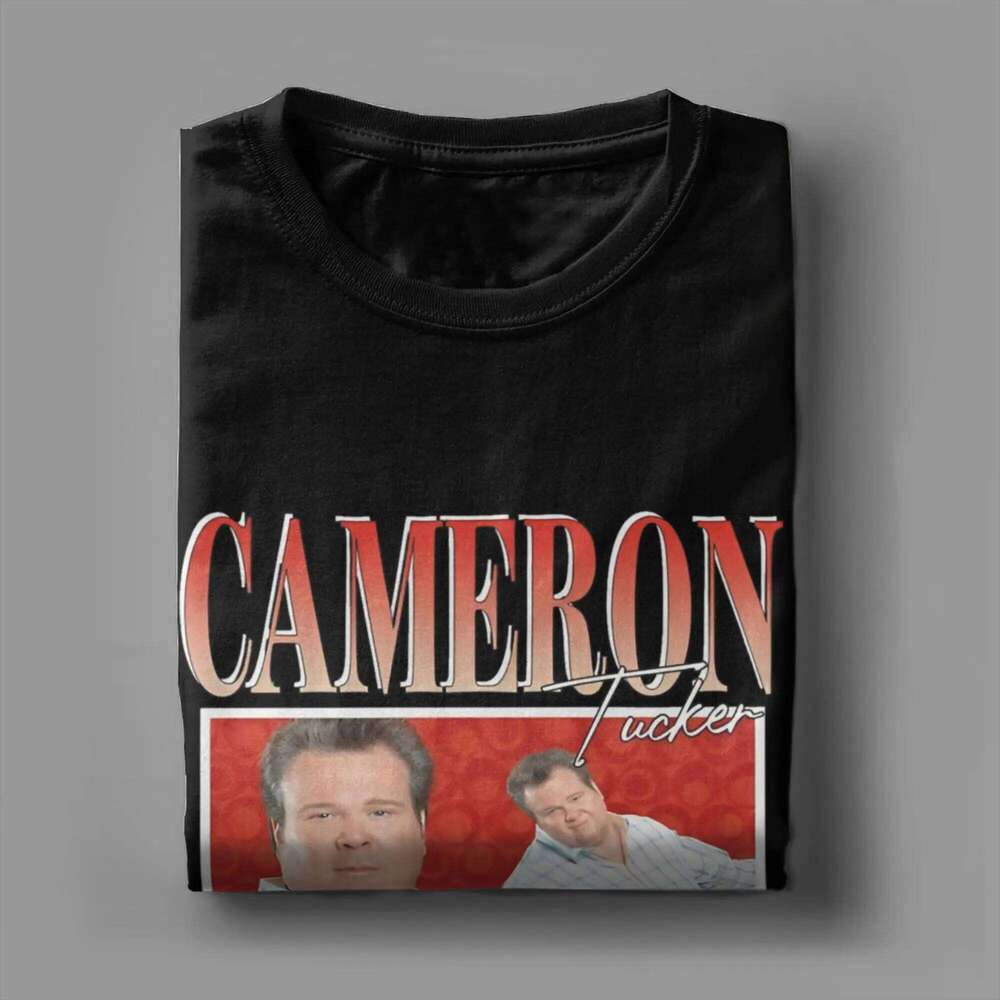 Cameron tucker Modern Family Merch Men Women T Shirt Pure Cotton Tee Printed T-shirt Clothing X260209