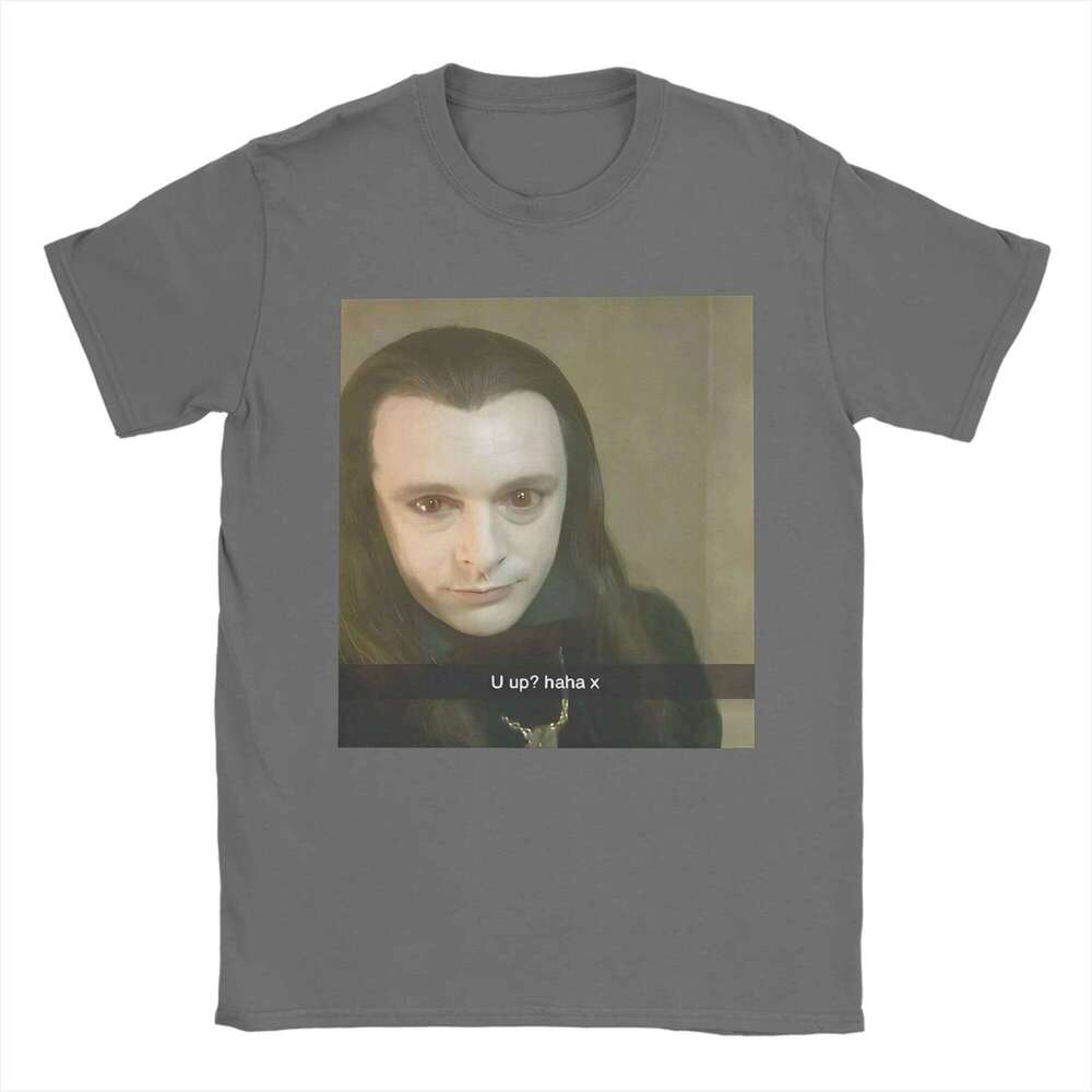 Crazy Meme Aro Vampire Twilight T-Shirts Men O Neck 100% Cotton T Short Sleeve Tee Shirt Unique Funny Clothes X260209