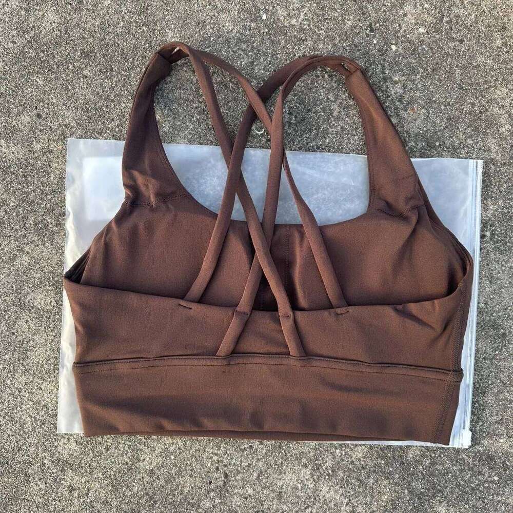 Solid Color Women Cross Fitness sport Bra high strength Tight Top Comprehensive Training Gym Yoga Underwear With Chest Pad 26Y0208