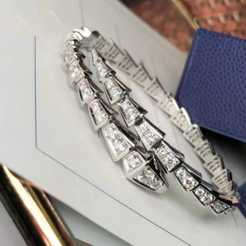 Fashion Couple Bracelet Diamond Trendy Stainless Steel Jewelry Women and Men Bangle Bracelet 1718