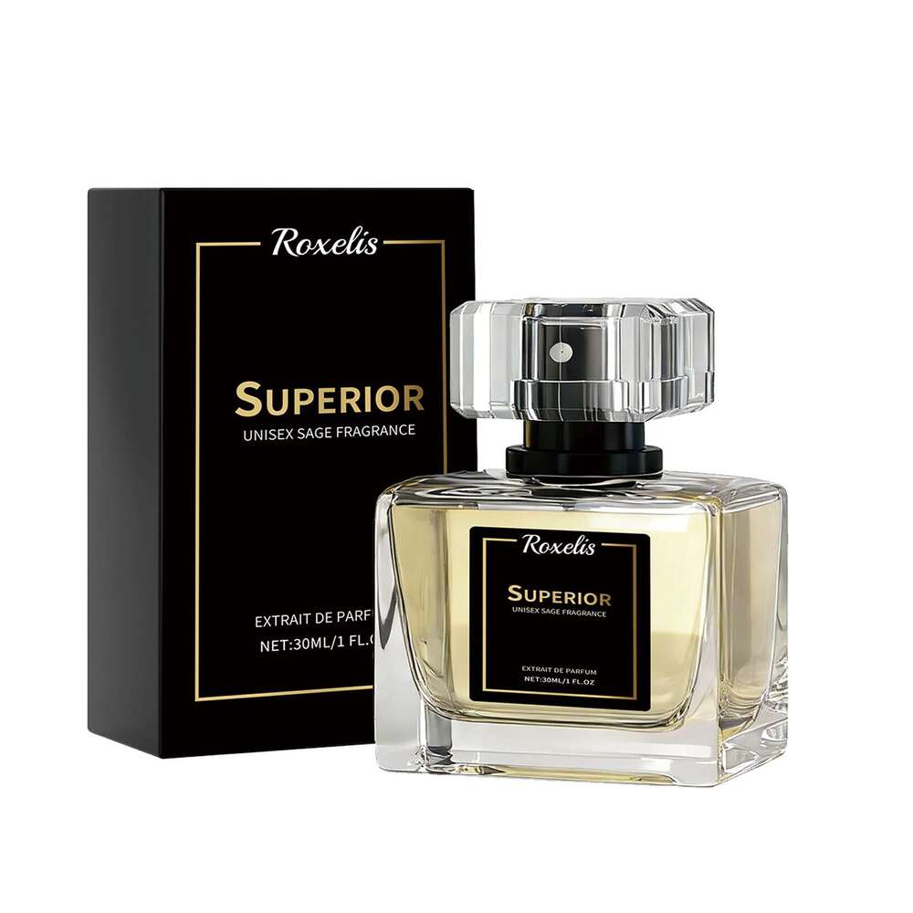 Roxelis Fragrant Sage Perfume - Natural, Gentle, Elegant, Long-lasting, Suitable for Daily Commuting and Dating