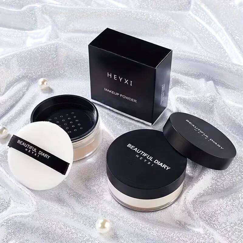 Hydrating Flawless Setting Powder,Natural Nude Finish,Strong Oil Control&Concealer, Long-Lasting Matte Coverage, Ideal for Daily 26L0209