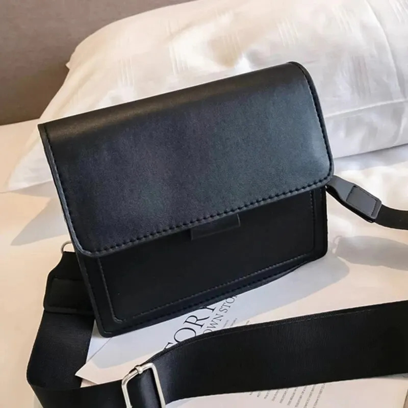 Classic PU Leather Crossbody Bag for Women Travel Handle Handbag Fashion Shoulder Messenger Ladies Small Flap 260208