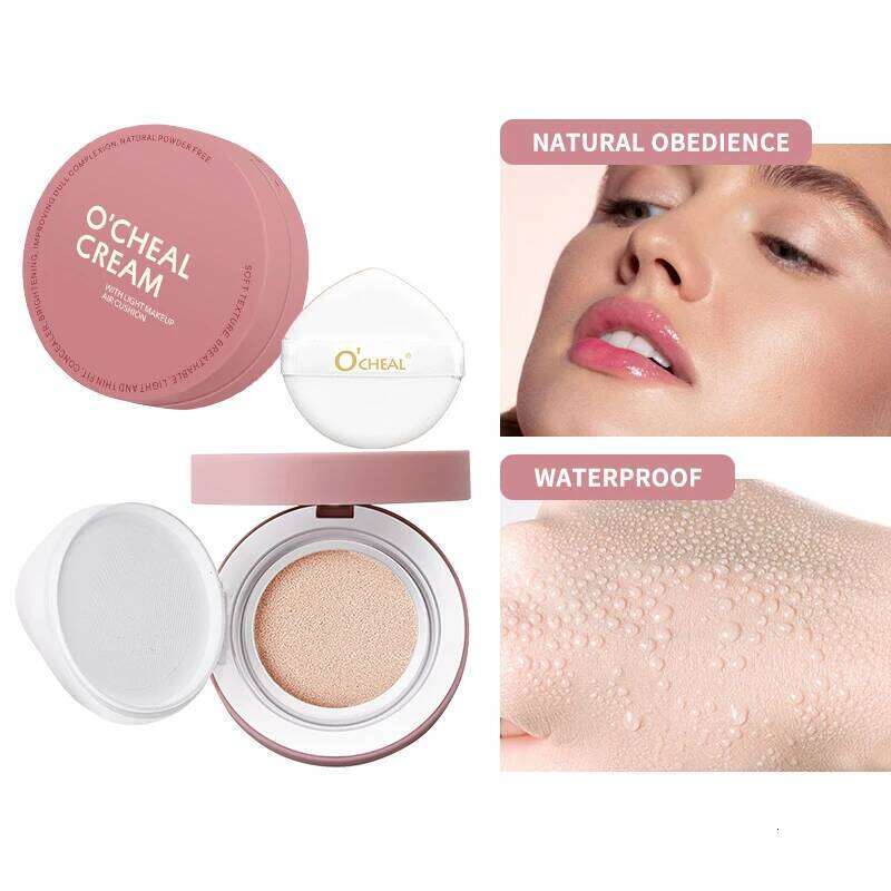 OCHEAL CC Cushion Long Lasting Moisturizing Concealer Foundation BB Cream For Face Makeup Concelear 26L0209