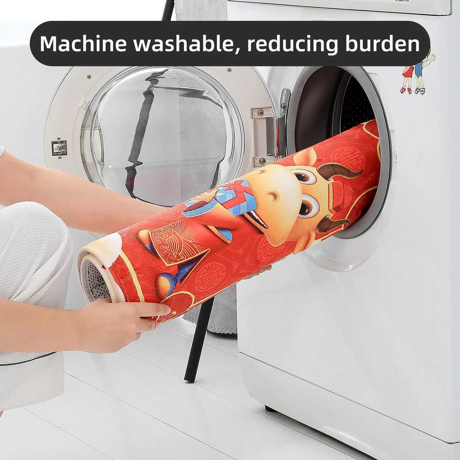 1pc Floral Letter Graphic Door Mat Doormat Carpets Rug Carpet Bath Kitchen Garden Anti-Slip Small Home Kitchen Welcome Mats S260207