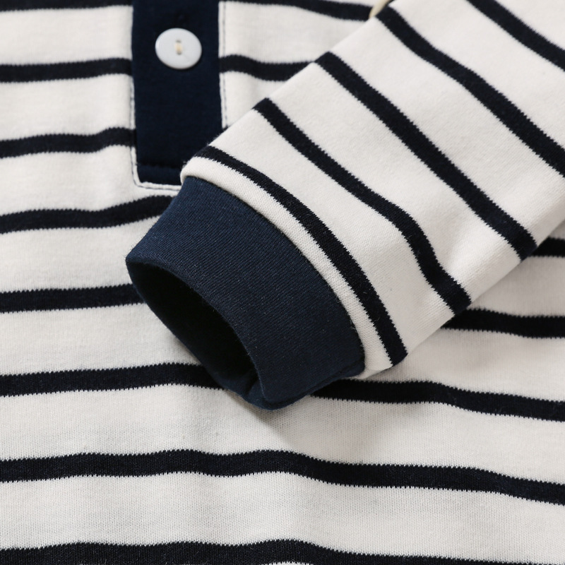 Spring and Autumn Baby romper, British gentleman, male baby, newborn jumpsuit