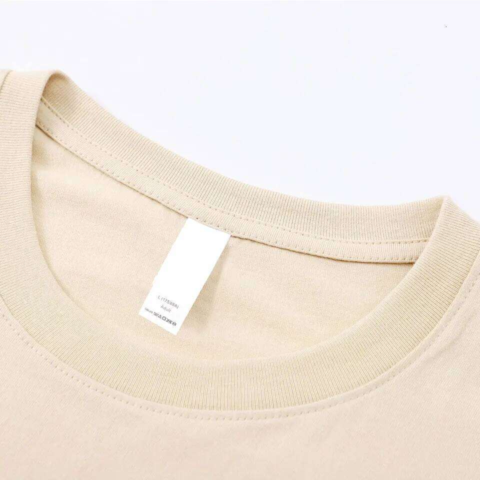 Color Painting Style Breathable Cotton Round Neck Tee Minimalist Design Lightweight Fabric Unisex Basic T Shirt Men's T-shirt X260209
