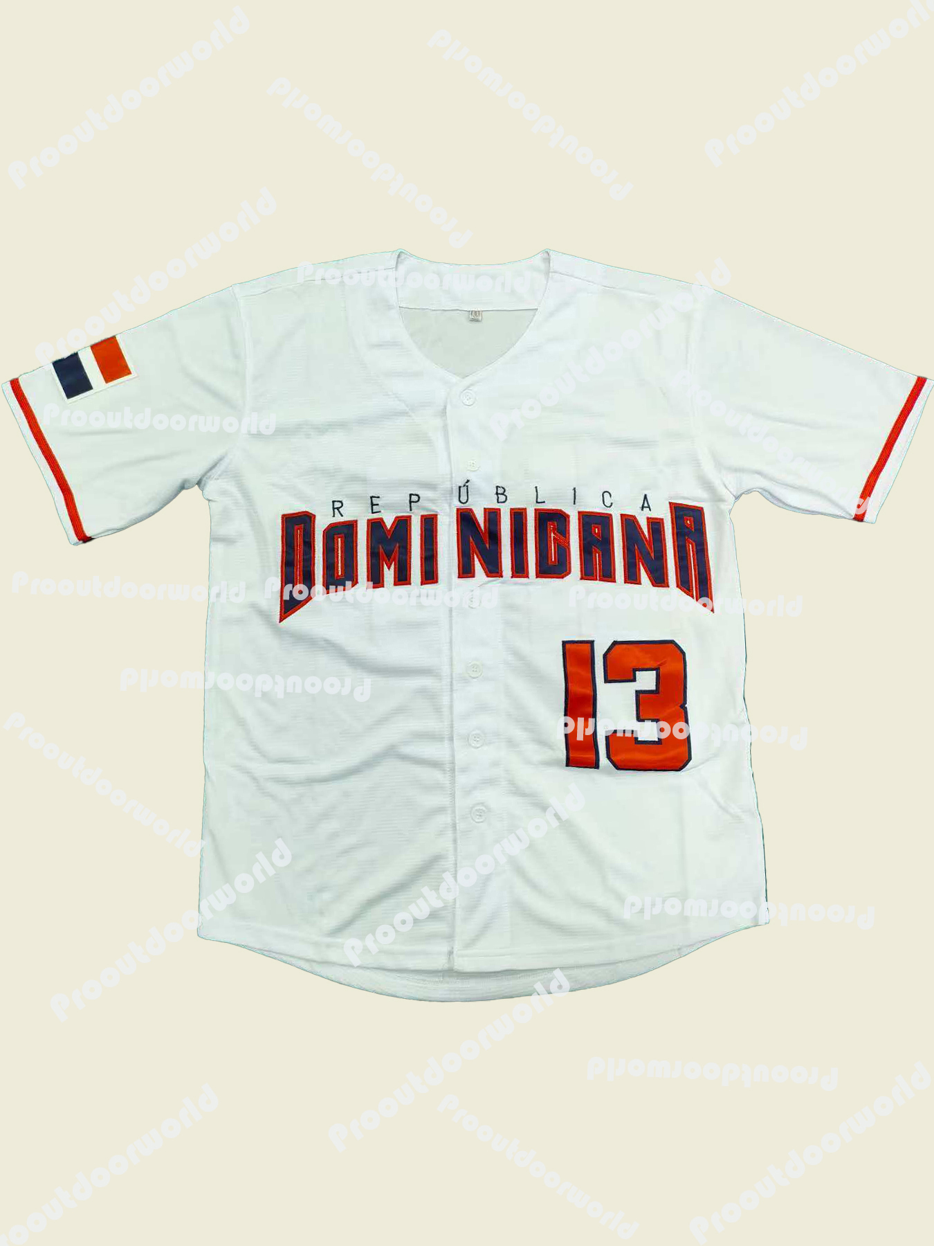 Dominican Republic 2026 Baseball Jersey Guerrero Jr. Tatis Jr. Soto Alcantara Bello Marte Machado Doval Castillo Wells Jc.Abud Caminero Sanchez Custom