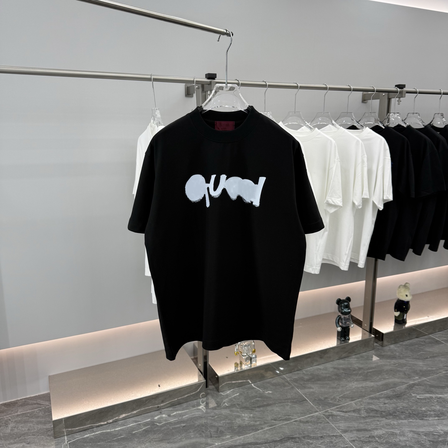 New Summer Edition Mens Designer Band T Shirts Fashion Black White Short Sleeve Luxury Letter Pattern T-shirt size S-3XL