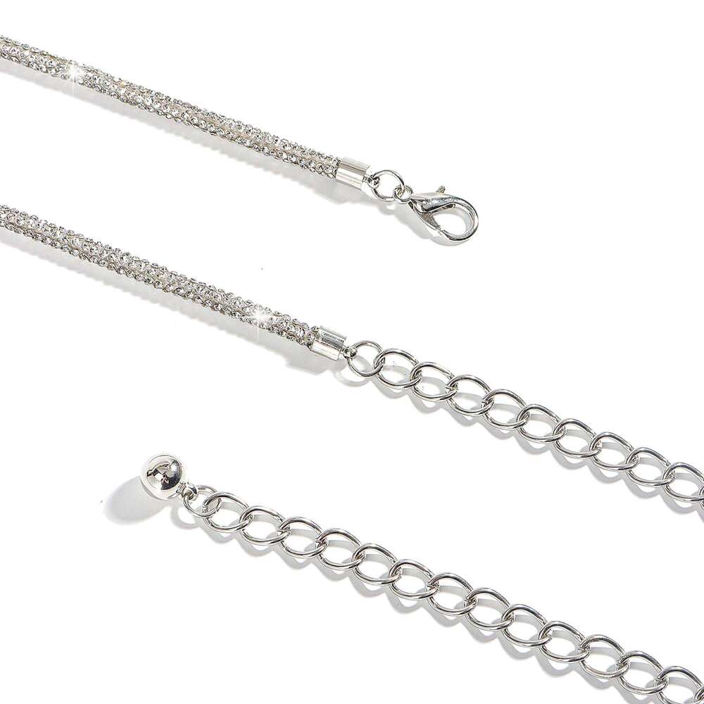 Ladies Rhinestone Waist Chain Skirt Decoration Fashion Accessory for Women X260209