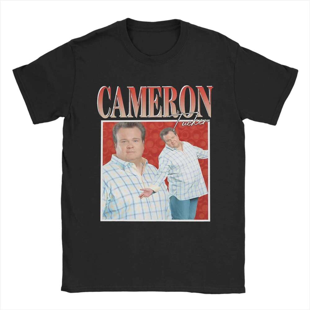 Cameron tucker Modern Family Merch Men Women T Shirt Pure Cotton Tee Printed T-shirt Clothing X260209
