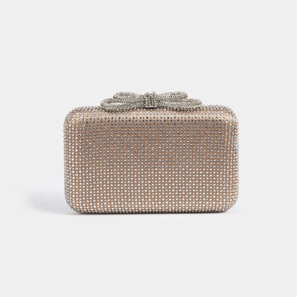 European And American New Style Rhinestone-Shaped Bag Single Shoulder Crossbody Fashionable Personality Socialite Evening Party Manufacturer