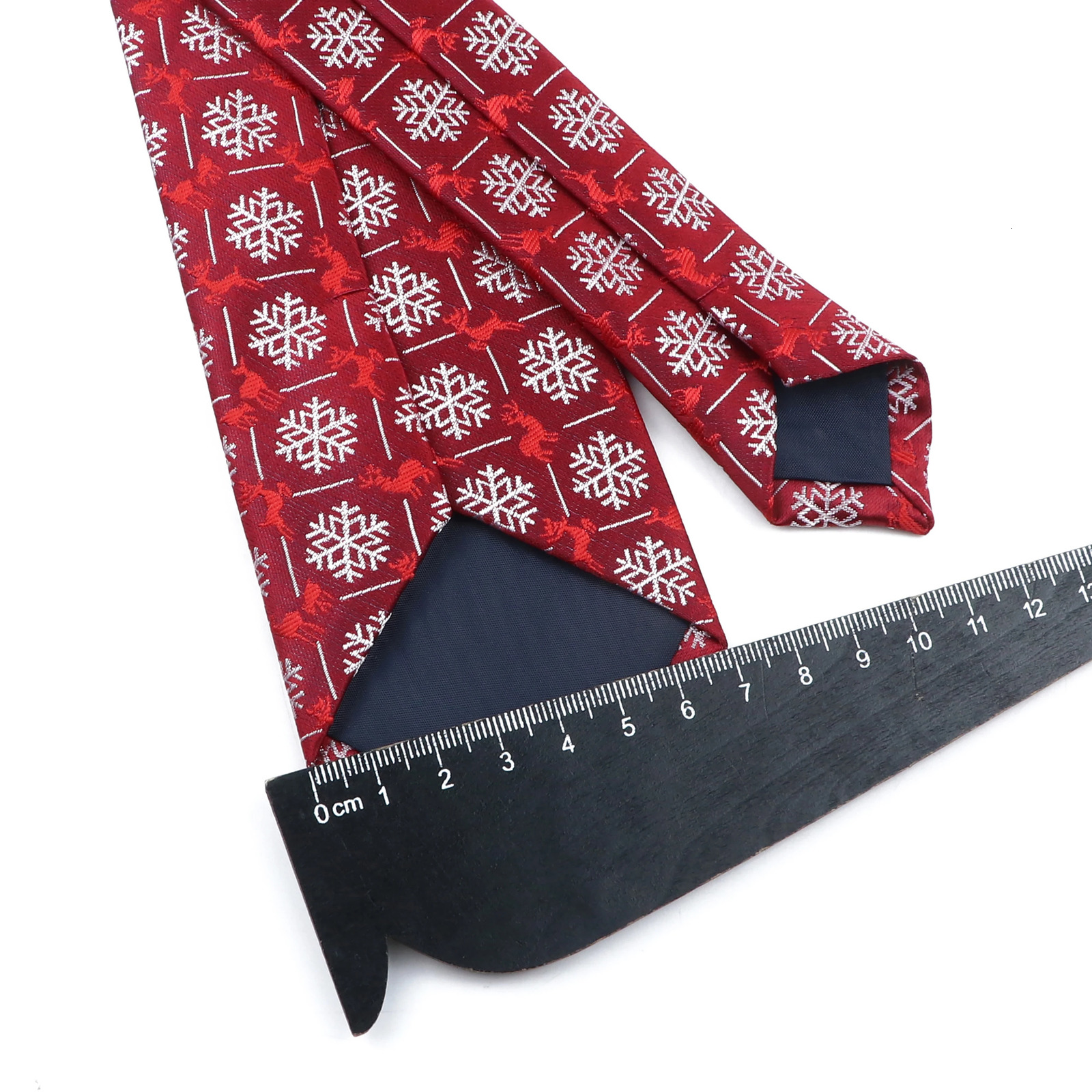 Classic Red Blue Christmas Tie For Men Father Festival Gift Santa Claus Snowman Tree Snowflake Elk Necktie Skinny 7cm Accessory 260208