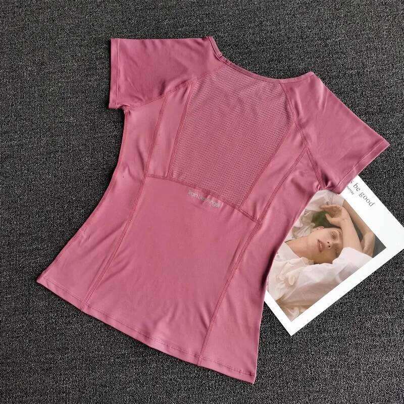 Outdoor Shirt Sportswear Wear Women's Sports T-Shirt Fitness Clothes Running Yoga Top Female Workout Tops T-shirt 26Y0209