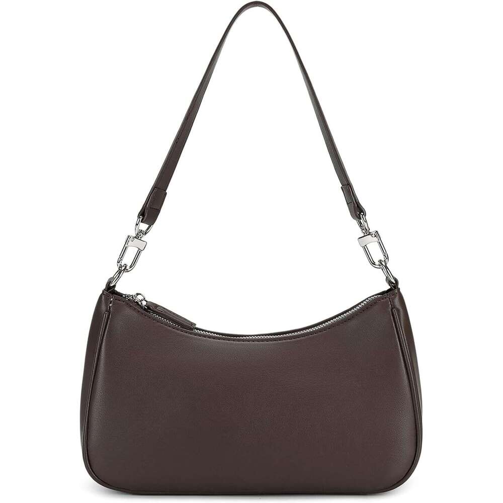 Small For Women Adjustable Shoulder Bags Crocodile Pattern Clutch Purse With Zipper Closure Retro