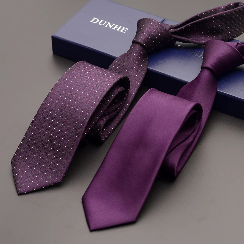 High Quality Fashion Neckties Business 6cm 8cm Stripe Deep Blue Ties for Men s Cravat Male Gift 260208