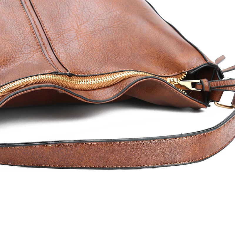 DIDABEAR Hobo Bag Leather Women Handbags Female Leisure Shoulder Bags Fashion Purses Vintage Bolsas Large Capacity Tote bag 260130